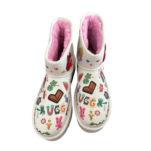 UGG x Humberto Cruz Classic Short Platform Boots – Size‎ 9, Never Worn 🌵🌈 - Picture 4 of 10